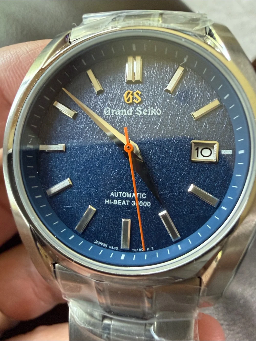 Men's Blue Dial Automatic Watch